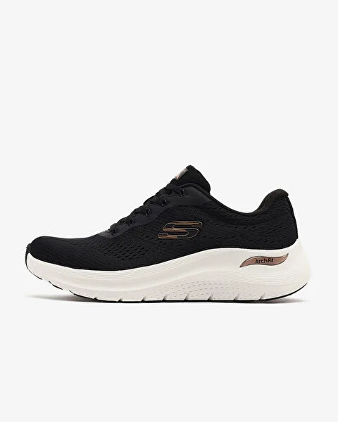01-4-17689081052545.jpg Skechers Arch Fit 2.0 Bıg League Kadın Siyah Spor Ayakkabı 150051TK BKRG - Görsel 1