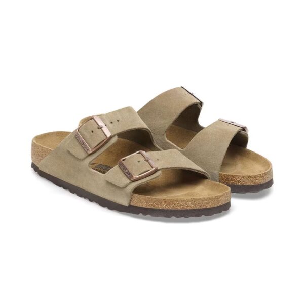 Birkenstock Arızona Vl Unisex Çift Tokalı Terlik 051463 - Görsel 5