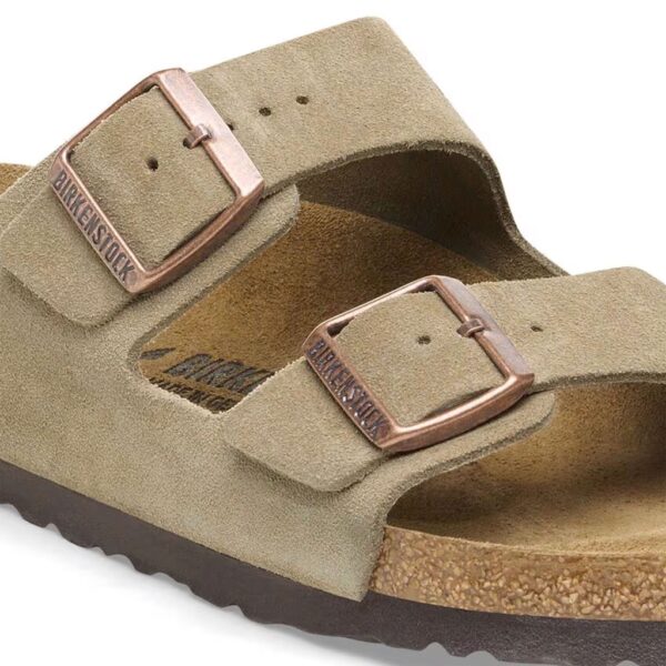 Birkenstock Arızona Vl Unisex Çift Tokalı Terlik 051463 - Görsel 7