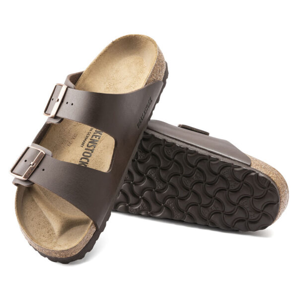 Birkenstock Arızona Bf Unisex Koyu Kahve Terlik 051703 - Görsel 3