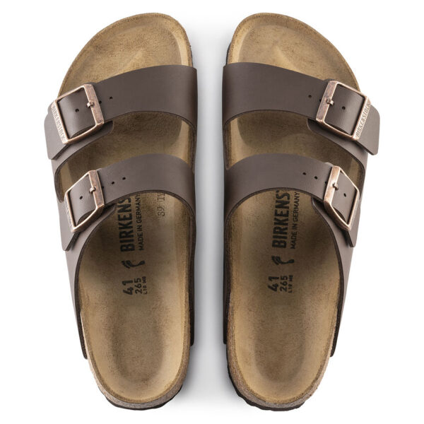 Birkenstock Arızona Bf Unisex Koyu Kahve Terlik 051703 - Görsel 4