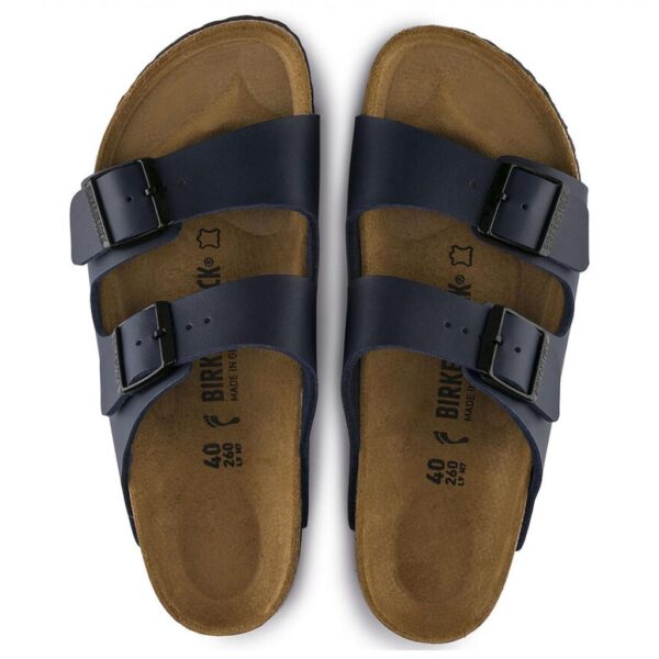 Birkenstock Arızona Bf Unisex Mavi Terlik 051753 - Görsel 4