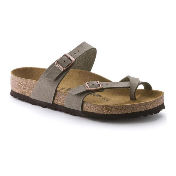 Birkenstock Mayarı Bf Nu Kadın Taş Terlik 071071 - Görsel 5