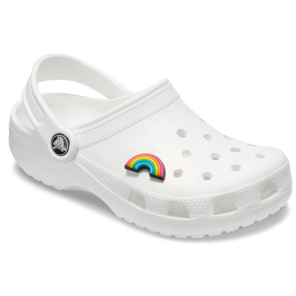 Crocs Rainbow Unisex Renkli Rozet - Görsel 3