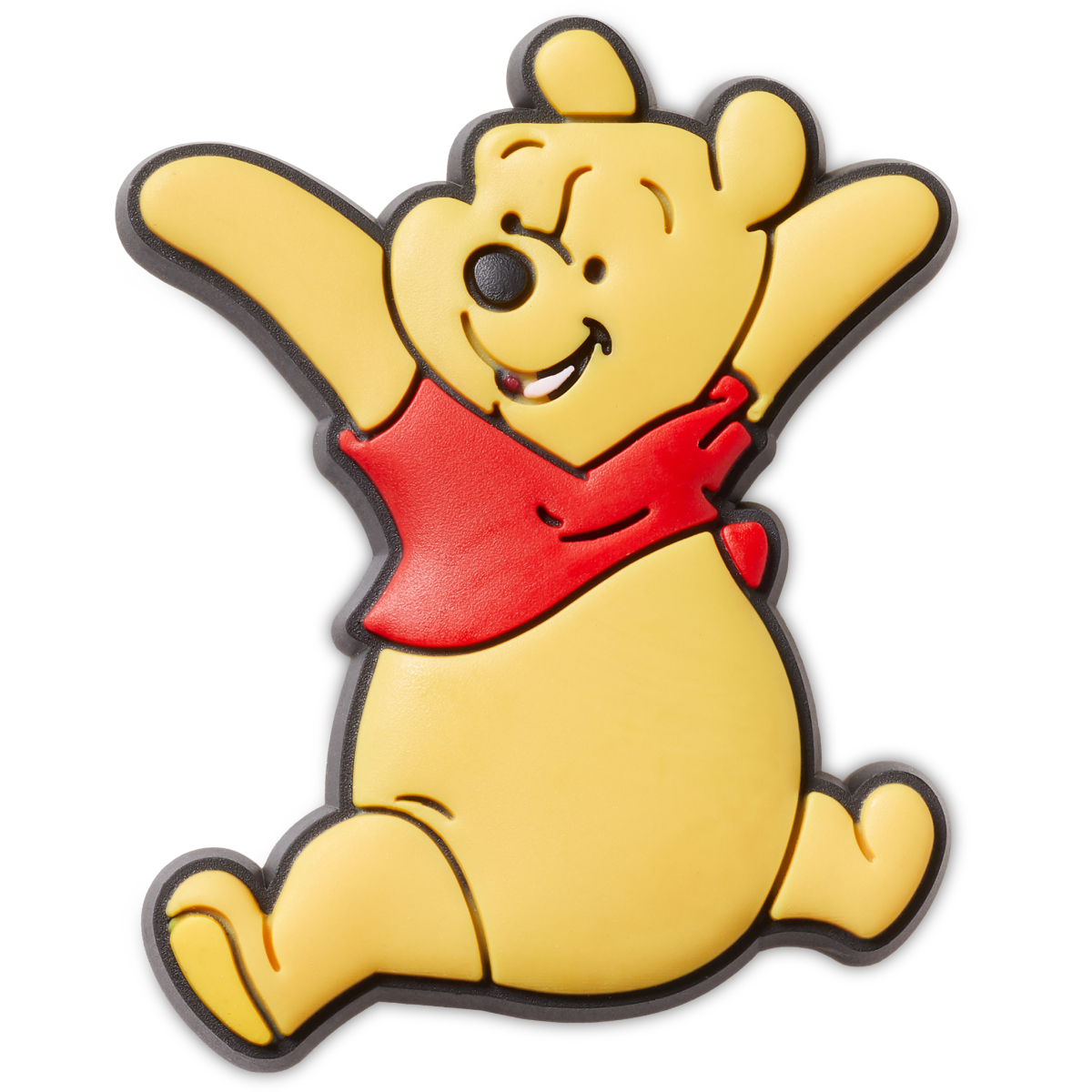 10011460-colorphotos-10011460-0001.jpg Crocs WinnieThe Pooh Unisex Renkli Rozet - Görsel 1