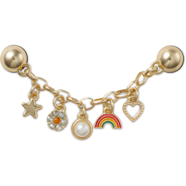 Crocs Friendship Bracelet Chain Unisex Renkli Rozet - Görsel 2