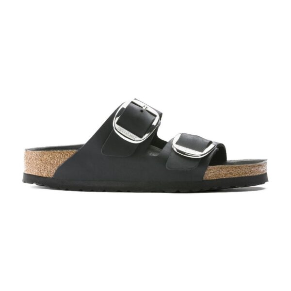 Birkenstock Arızona  Bıg  Buckle  Leoı Kadın Siyah Terlik 1011075 - Görsel 6