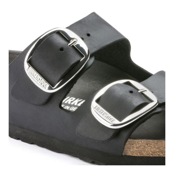 Birkenstock Arızona  Bıg  Buckle  Leoı Kadın Siyah Terlik 1011075 - Görsel 7