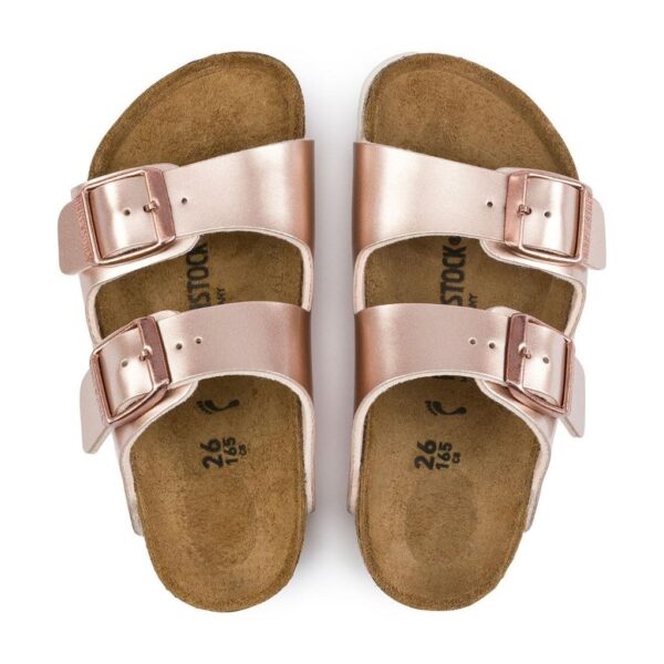 Birkenstock Arızona Bf  Electrıc Metallıc Kadın Pembe Terlik 1012478 - Görsel 4