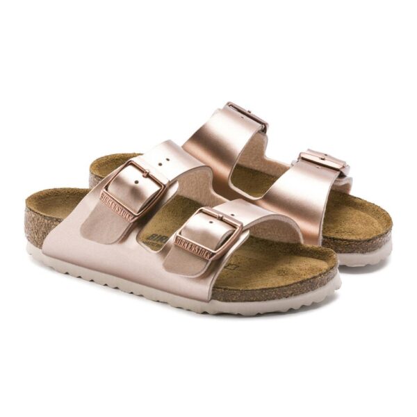 Birkenstock Arızona Bf  Electrıc Metallıc Kadın Pembe Terlik 1012478 - Görsel 5