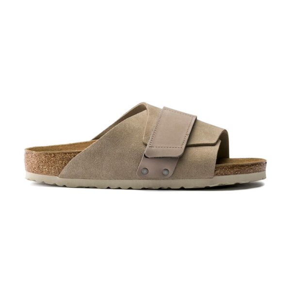 Birkenstock Kyoto Vl Nu Kadın Kahve Süet Düz Terlik 1015573