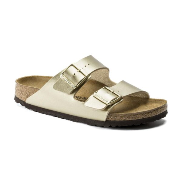 Birkenstock Arızona Bf Kadın Altın Terlik 1016111 - Görsel 8