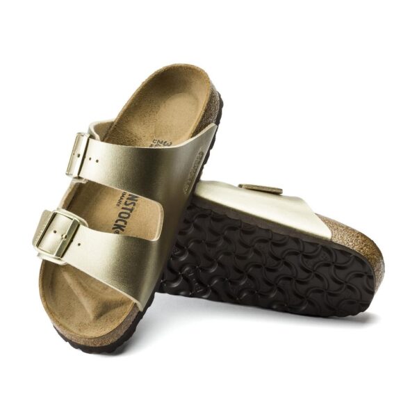 Birkenstock Arızona Bf Kadın Altın Terlik 1016111 - Görsel 3