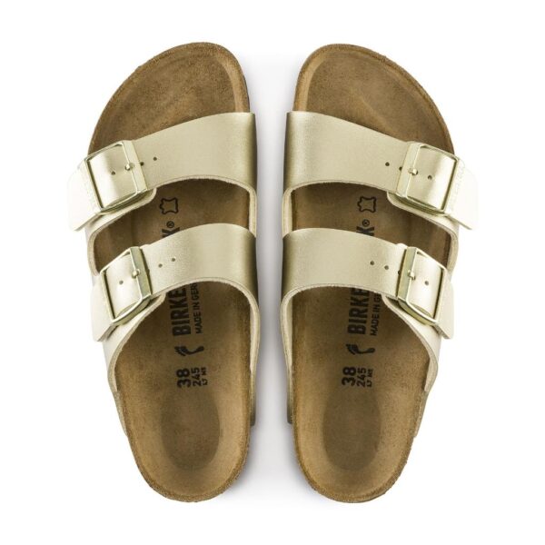 Birkenstock Arızona Bf Kadın Altın Terlik 1016111 - Görsel 4