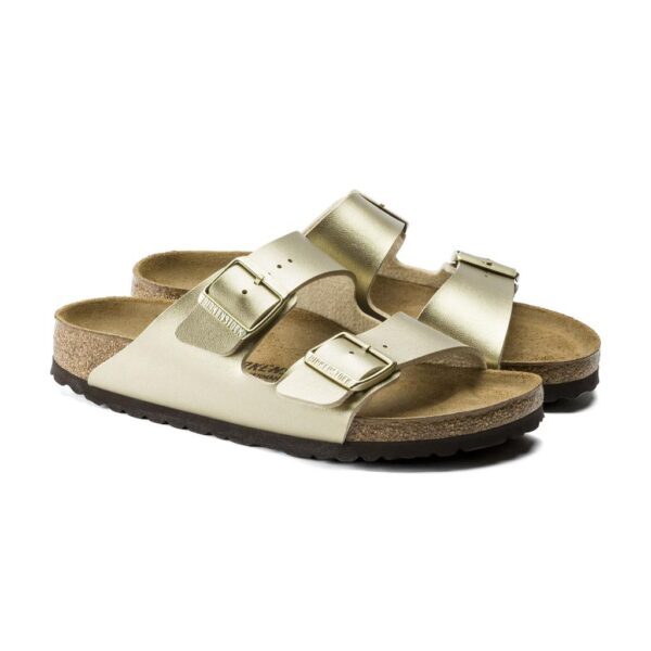 Birkenstock Arızona Bf Kadın Altın Terlik 1016111 - Görsel 5