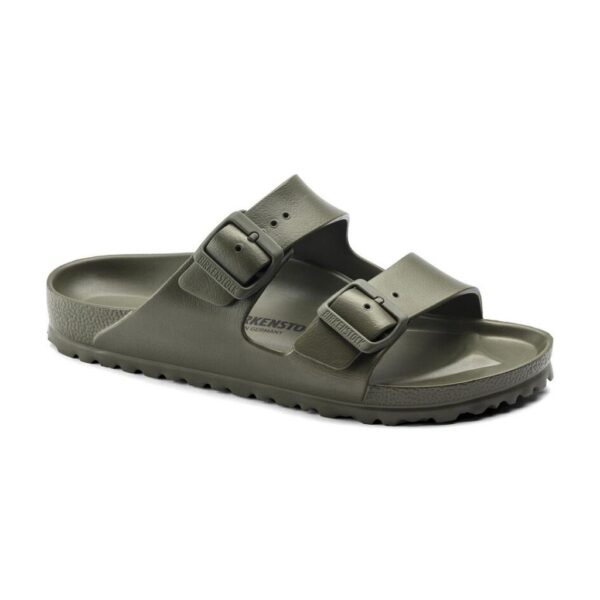 Birkenstock Arızona Eva Kadın Haki Çift Tokalı Terlik 1019152 - Görsel 9