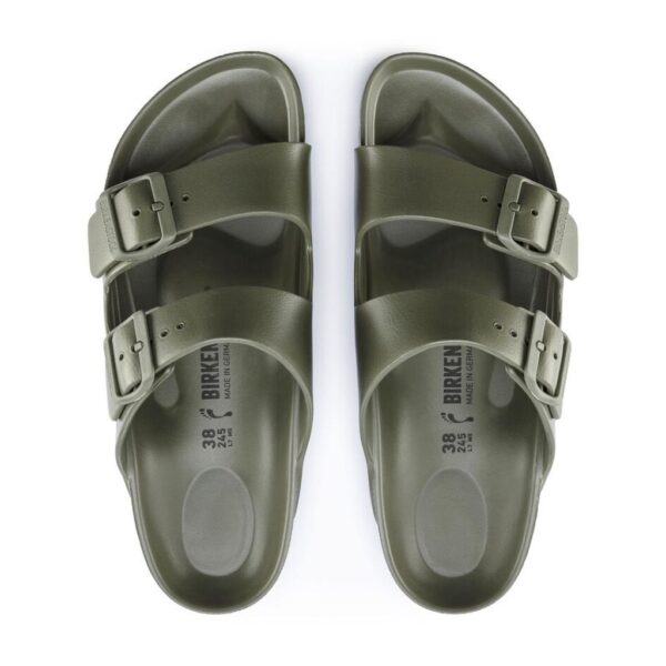 Birkenstock Arızona Eva Kadın Haki Çift Tokalı Terlik 1019152 - Görsel 10
