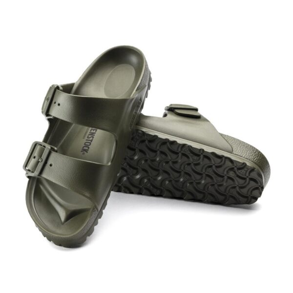 Birkenstock Arızona Eva Kadın Haki Çift Tokalı Terlik 1019152 - Görsel 3