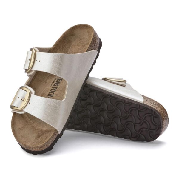 Birkenstock Arızona  Bıg Buckle Bf Graceful Kadın İnci Beyazı Terlik 1020021 - Görsel 10