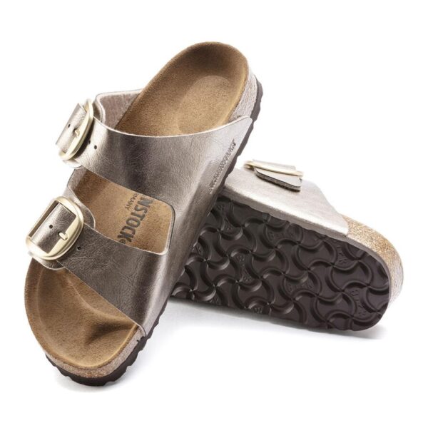 Birkenstock Arızona  Bıg Buckle Bf Graceful Kadın Vizon Terlik 1020882 - Görsel 3