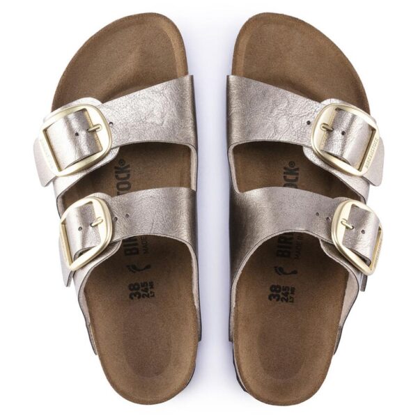 Birkenstock Arızona  Bıg Buckle Bf Graceful Kadın Vizon Terlik 1020882 - Görsel 4