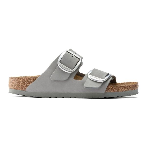 Birkenstock Arızona Bıg Buckle Nu Kadın Gri Terlik 1022154 - Görsel 6