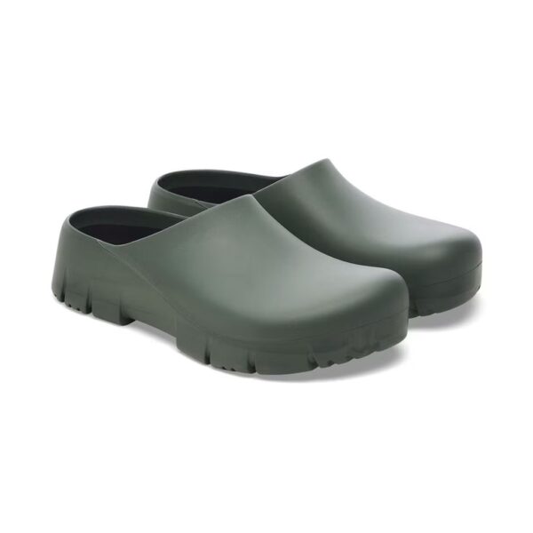 Birkenstock Superbırkı 2.0 Pu Unisex Haki Burnu Kapalı Terlik 1025957 - Görsel 5