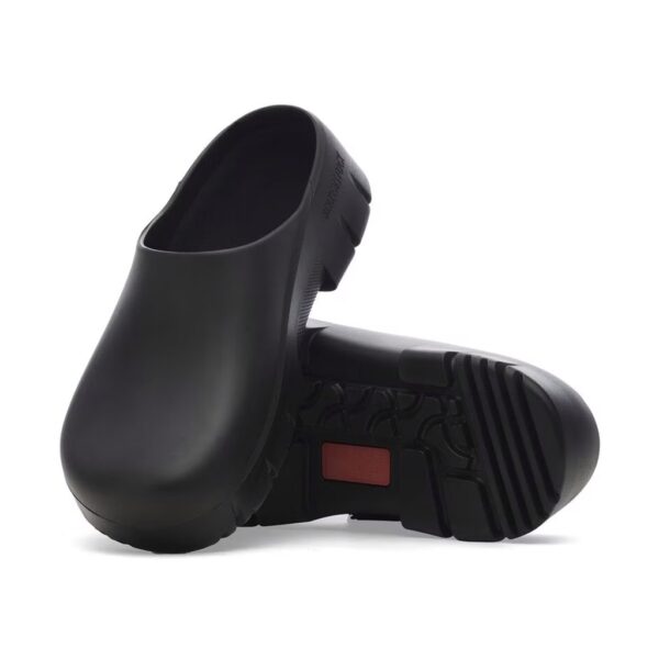 Birkenstock Superbırkı 2.0 Pu Unisex Siyah Burnu Kapalı Terlik 1025969 - Görsel 3