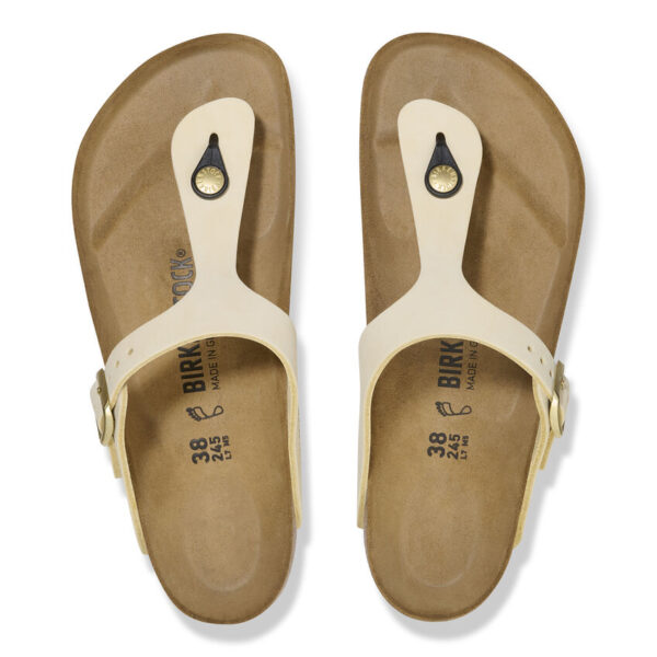 Birkenstock Gızeh Nu Kadın Bej Terlik 1026558 - Görsel 4