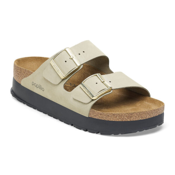 Birkenstock Arızona  Platform Flex Nu Kadın Açık Yeşil Terlik 1026971 - Görsel 9