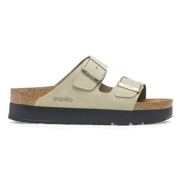 Birkenstock Arızona  Platform Flex Nu Kadın Açık Yeşil Terlik 1026971 - Görsel 8
