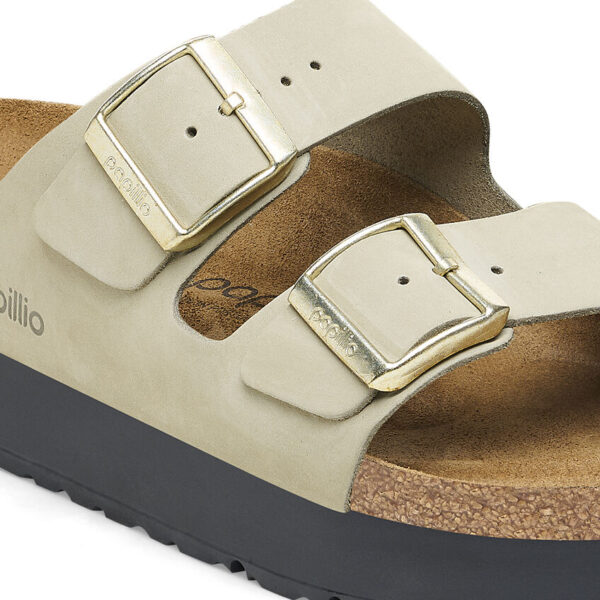 Birkenstock Arızona  Platform Flex Nu Kadın Açık Yeşil Terlik 1026971 - Görsel 7