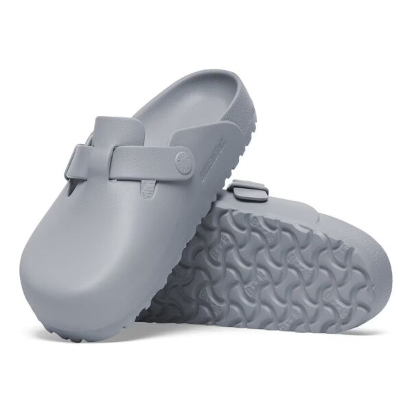 Birkenstock Boston Eva Erkek Gri Kapalı Burun Terlik 1027621 - Görsel 3