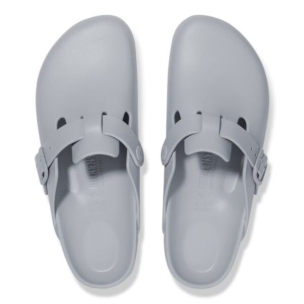 Birkenstock Boston Eva Erkek Gri Kapalı Burun Terlik 1027621 - Görsel 4