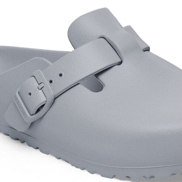 Birkenstock Boston Eva Erkek Gri Kapalı Burun Terlik 1027621 - Görsel 7
