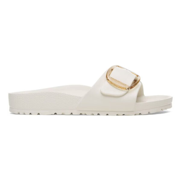 Birkenstock Madrıd Eva Bıg Buckle Kadın Krem Tek Bant Terlik 1029633 - Görsel 6