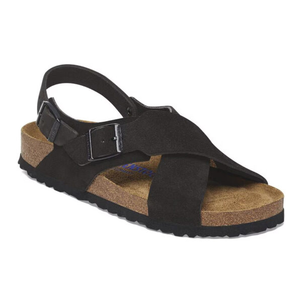 Birkenstock Tulum Sfb Vl Kadın Siyah Süet Sandalet 1029779 - Görsel 2
