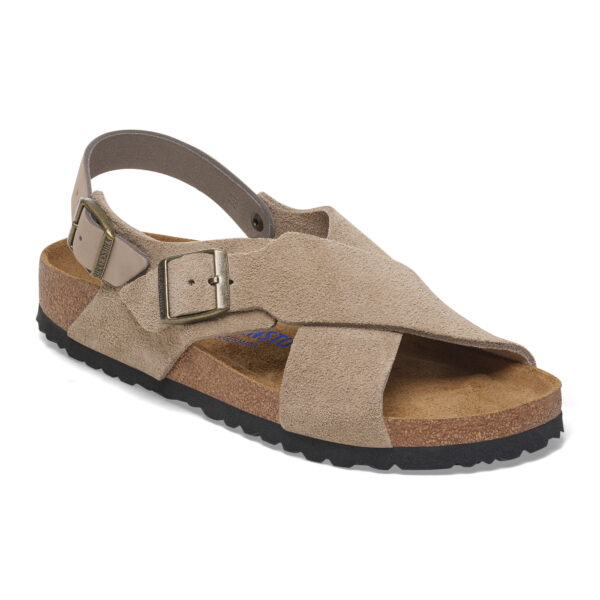 Birkenstock Tulum Sfb Vl Kadın Vizon Süet Sandalet 1029834 - Görsel 6