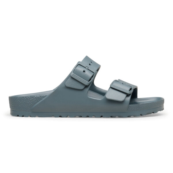 Birkenstock Arızona Eva Erkek Açık Mavi Çift Tokalı Plaj Terlik 1031295