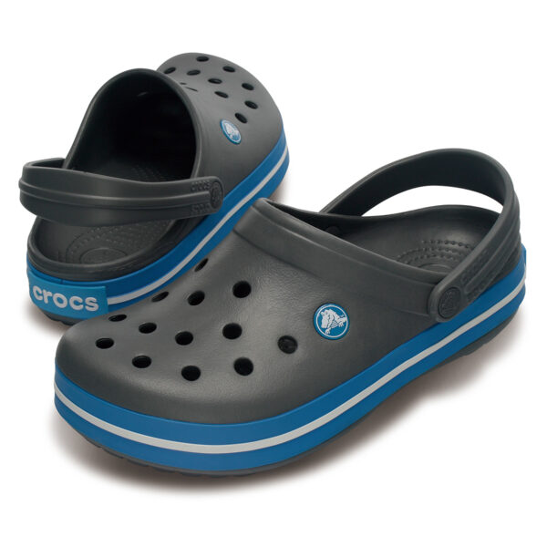 Crocs Crocband Clog Gri Mavi Unisex 11016-07W - Görsel 2