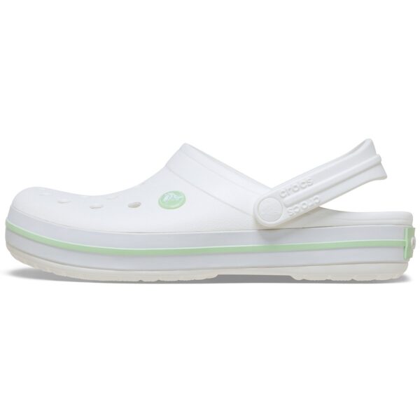 Crocs Crocband Clog Beyaz Yeşil Unisex 11016-1YL - Görsel 2
