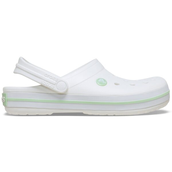 Crocs Crocband Clog Beyaz Yeşil Unisex 11016-1YL - Görsel 3