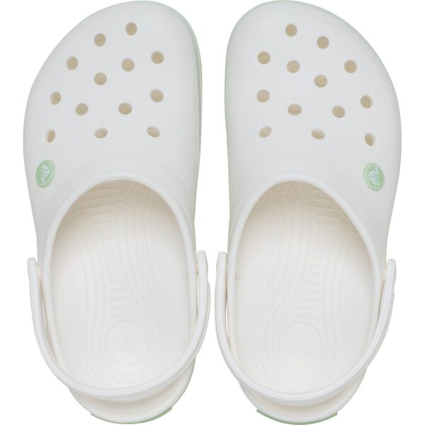 Crocs Crocband Clog Beyaz Yeşil Unisex 11016-1YL - Görsel 5