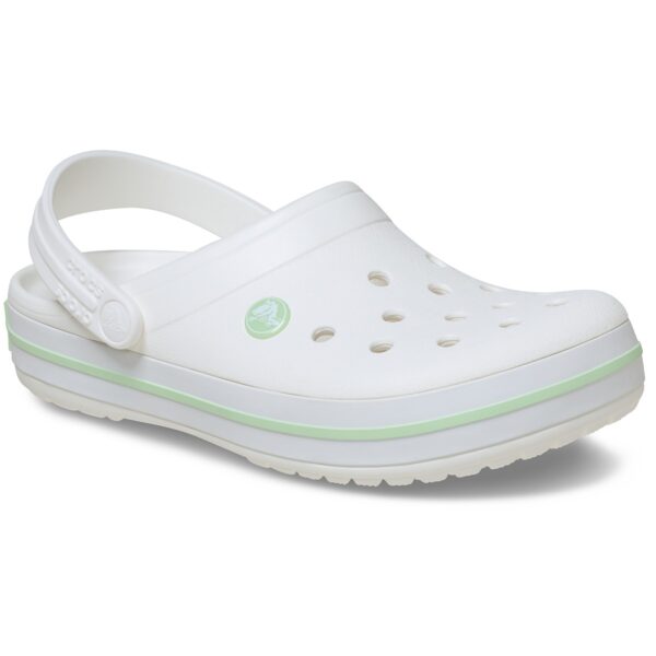 Crocs Crocband Clog Beyaz Yeşil Unisex 11016-1YL - Görsel 7