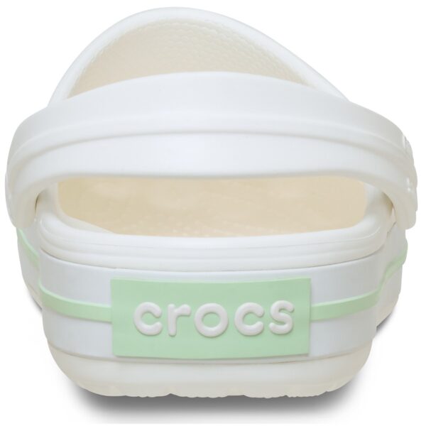 Crocs Crocband Clog Beyaz Yeşil Unisex 11016-1YL - Görsel 8