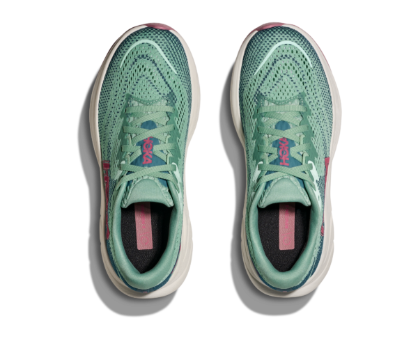 Hoka Rincon 4 Kadın Yeşil Koşu Ayakkabısı 1155131-JTL - Görsel 3