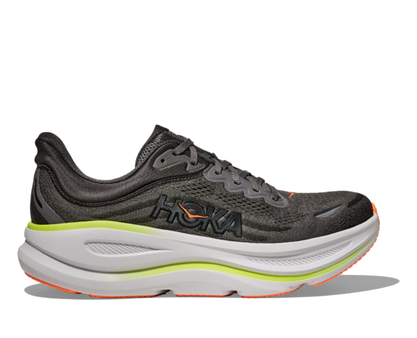 Hoka Bondi 9 Erkek Gri Koşu Ayakkabısı 1162011-ALTG - Görsel 2
