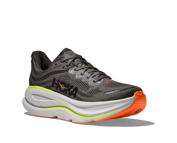 Hoka Bondi 9 Erkek Gri Koşu Ayakkabısı 1162011-ALTG - Görsel 6