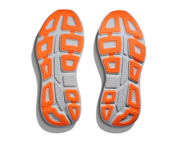 Hoka Bondi 9 Erkek Gri Koşu Ayakkabısı 1162011-ALTG - Görsel 7