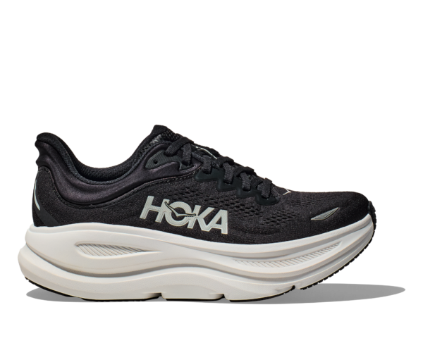 Hoka Bondi 9 Kadın Siyah Koşu Ayakkabısı 1162012-BWHT